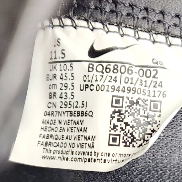 NEW Nike Blazer Mid ‘77 Vintage Thunder Black/White Men’s Size 11.5 (BQ6806 401) - Picture 2 of 14